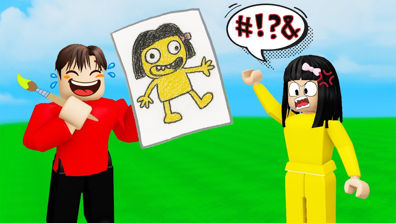Yuta Mio Dan Baby Celine Lomba Gambar Karakter Teman Sendiri! | ROBLOX