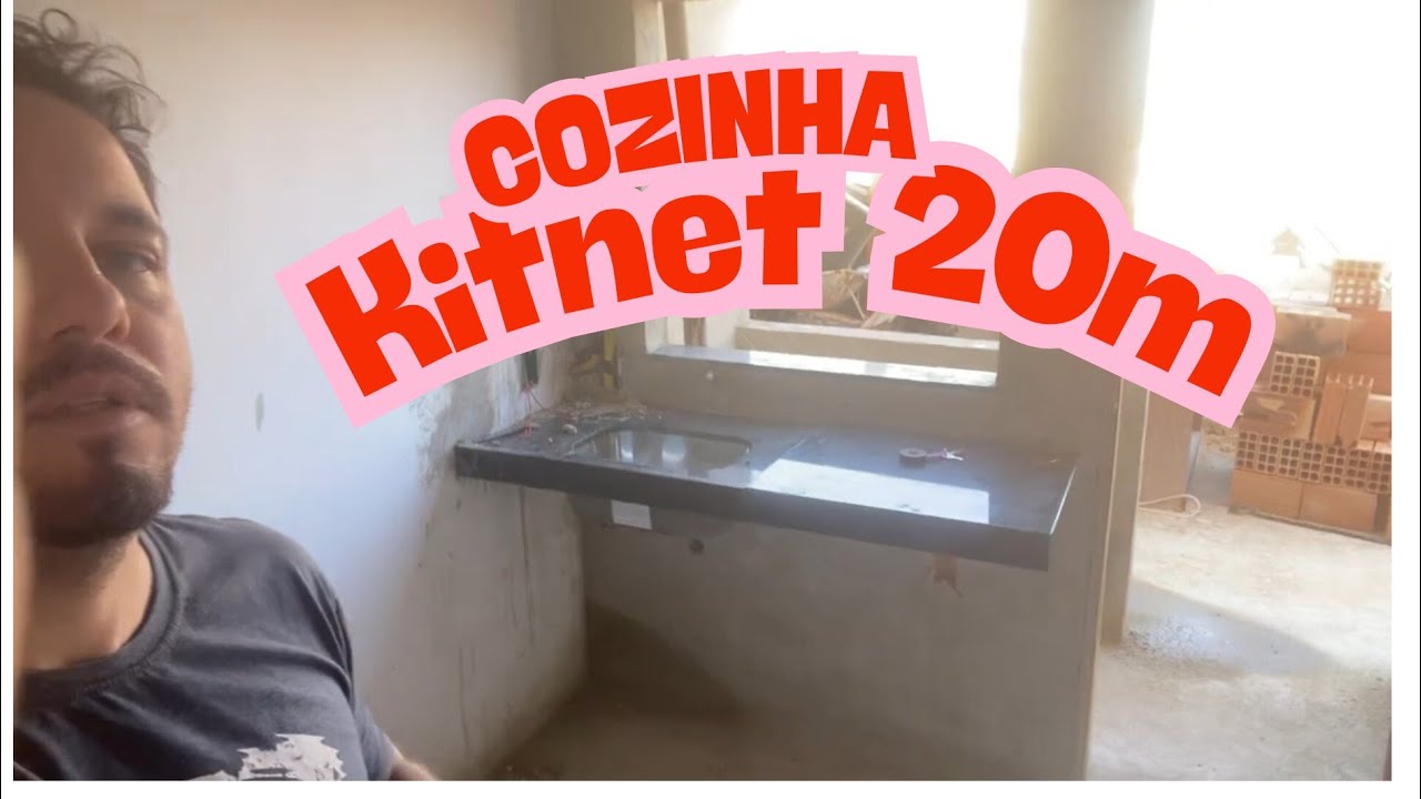 Chegaram as pias e comecei a elétrica das kitnets, renda com lote de 10m x 20m