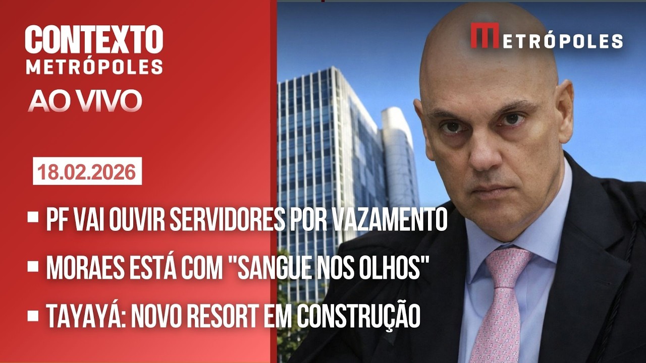 AO VIVO: Moraes com 