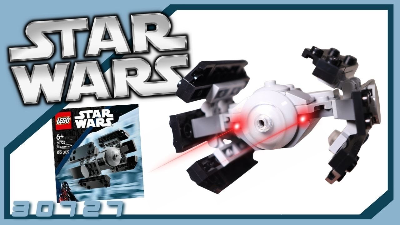 Lego Star Wars | TIE Advanced [Обзор 30727]