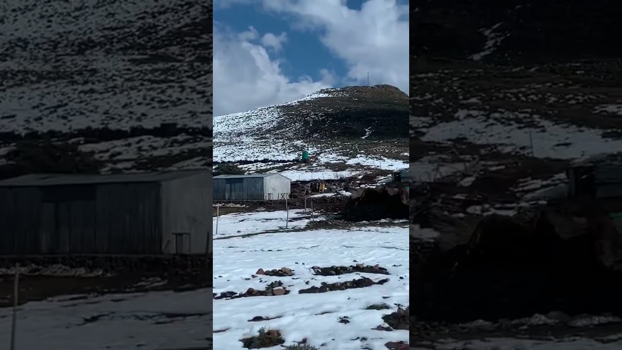 Lesotho, Snow, Africa