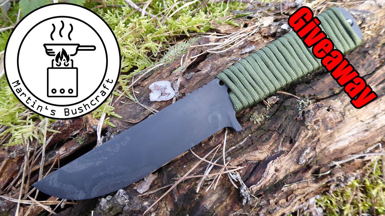 Wer will das Outdoor Messer ??? 500 Abonnenten Giveaway | Martin´s Bushcraft
