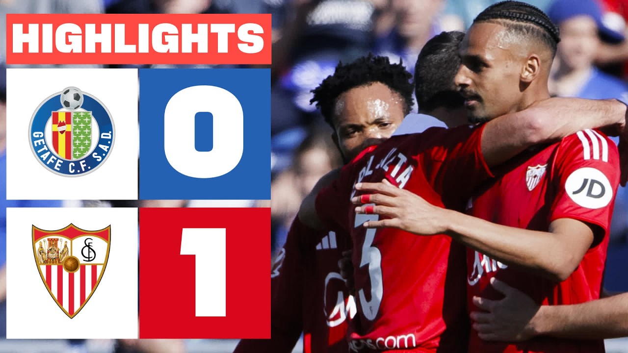 GETAFE CF 0 - 1 SEVILLA FC | RESUMEN LALIGA EA SPORTS