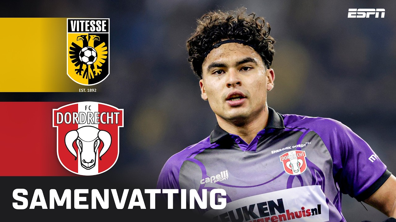 STREEP ALEXANDER BÜTTNER en STÉPHANO CARILLO WEER TREFZEKER 🕷️ | Samenvatting Vitesse - FC Dordrecht