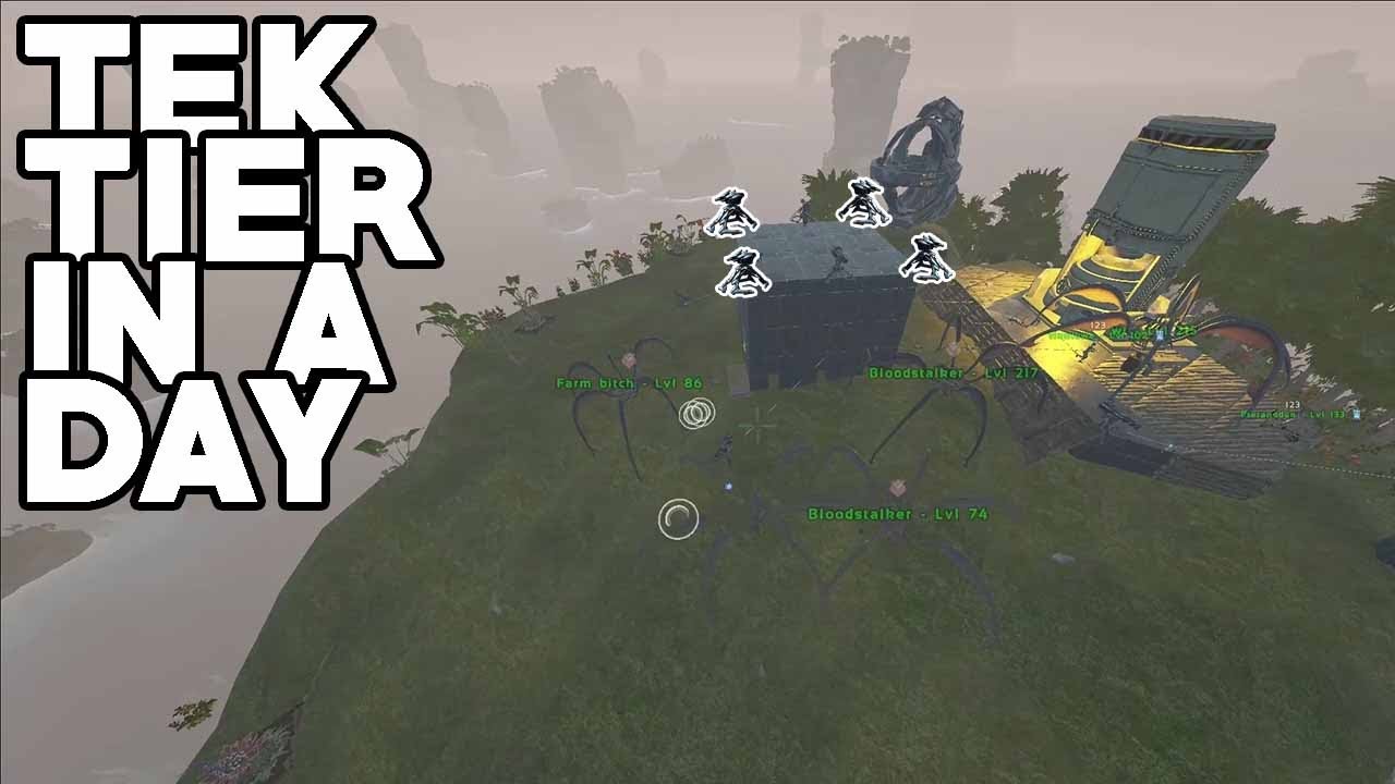 МЫ ПОЛУЧИЛИ ТЕК ЗА 1 ДЕНЬ - ARK Small Tribes Genesis