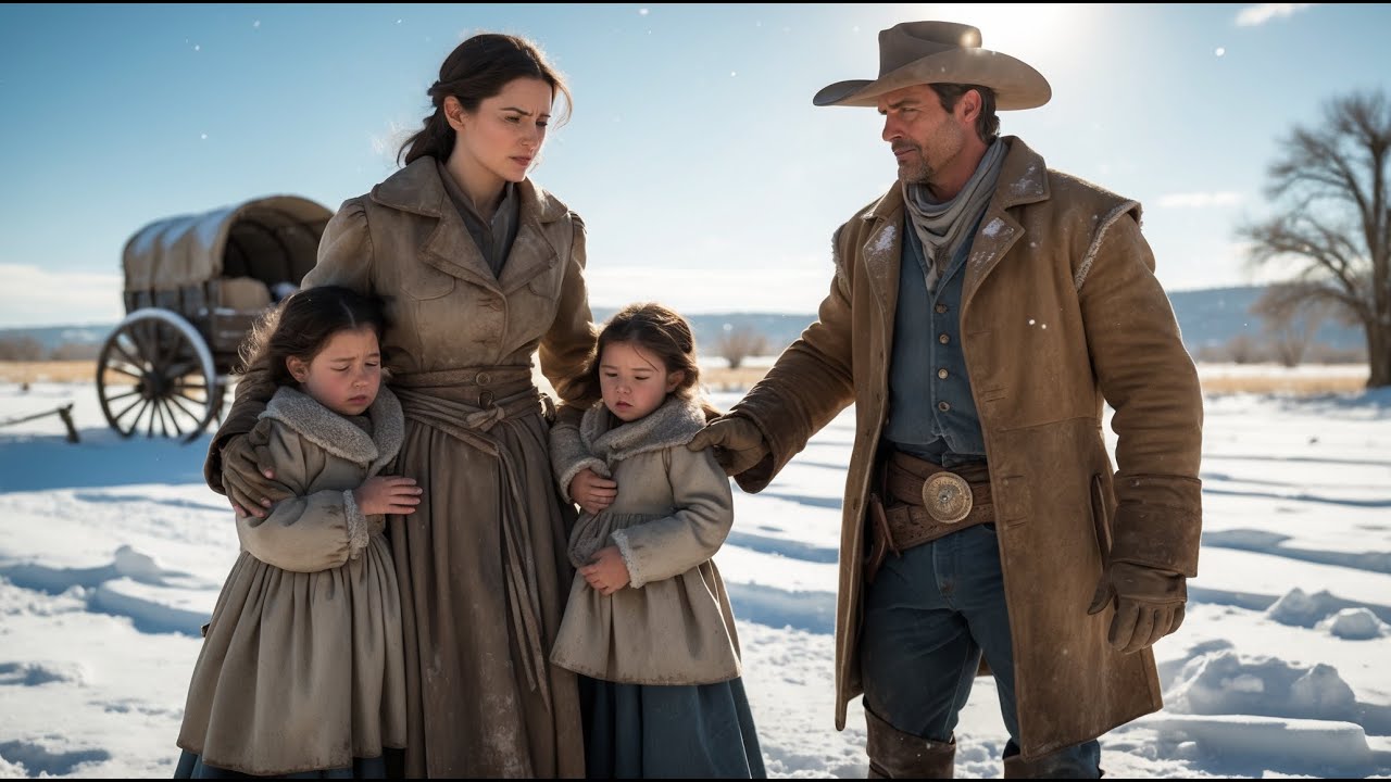 A Widow With Twins, Left To Die In The Snow, Until a Cowboy Made Her His Wife