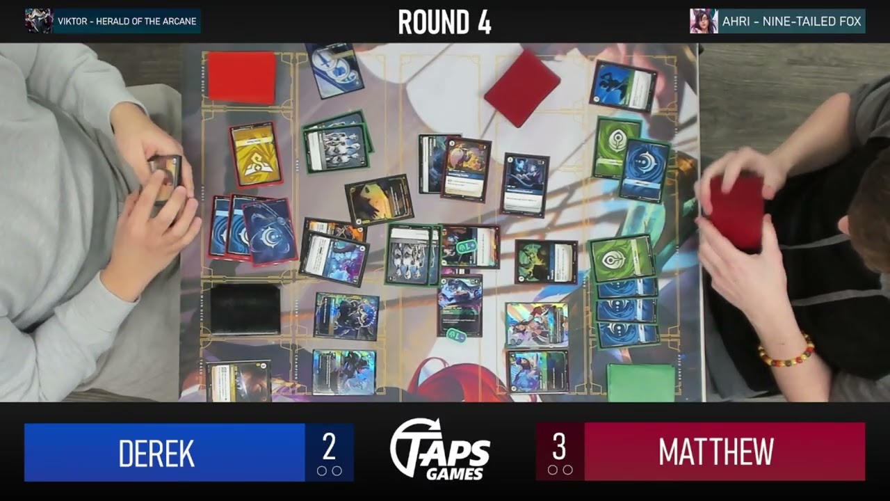 Round 4 - Derek vs Matthew - Riftbound Summoner Skirmish Jan 3, 2026 @ Taps Games