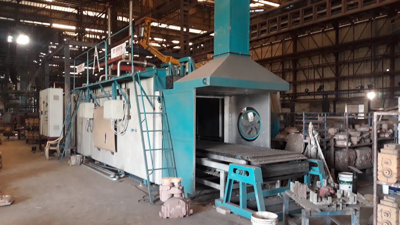 ELECTRIC CONTINUOUS CORE DRYING OVEN