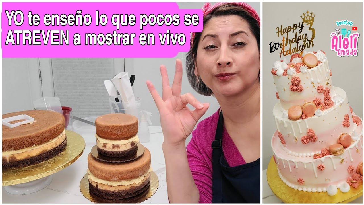 ‼️Claro que se puede hacer un pastel 3 leches en pisos, IRALO 🧐!!