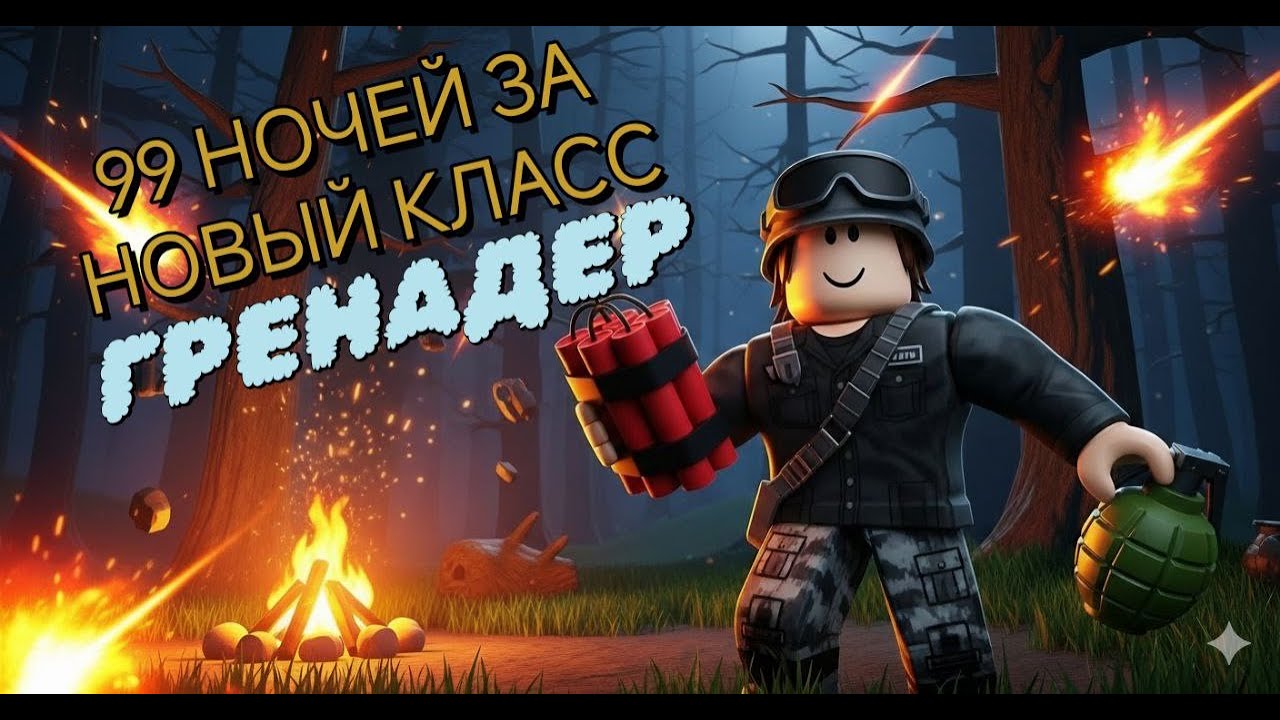 😱Выжил 99 ночей за НОВЫЙ КЛАСС ГРЕНАДЕР