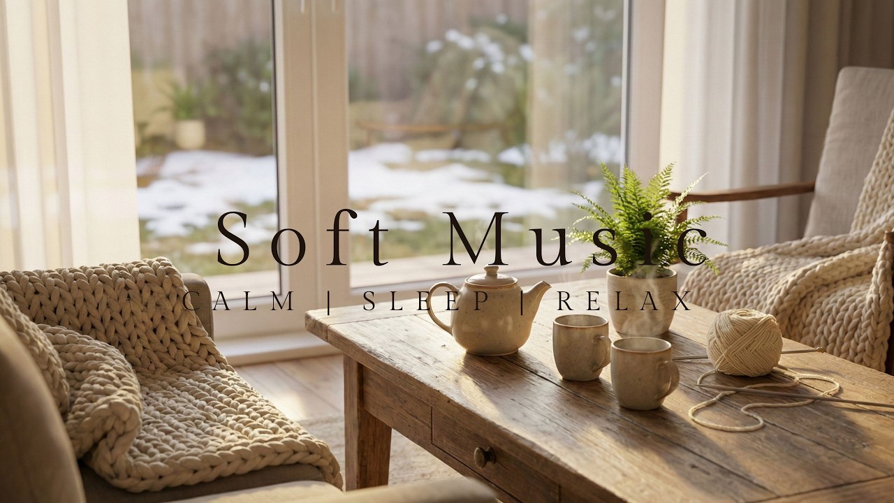 [Playlist] A Quiet Afternoon with Hobbies 🧶 Cozy Knitting & Reading Music (1 Hour)
