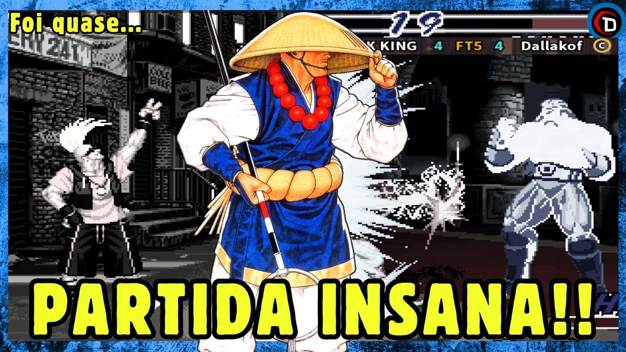 JOGUEI CONTRA UM TOP PLAYER DO REAL BOUT2!!