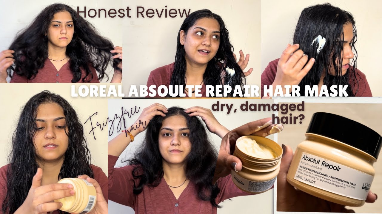 Отзыв о маске для волос Loreal Absolute Repair || Маска для полностью сухих и поврежденных волос ...