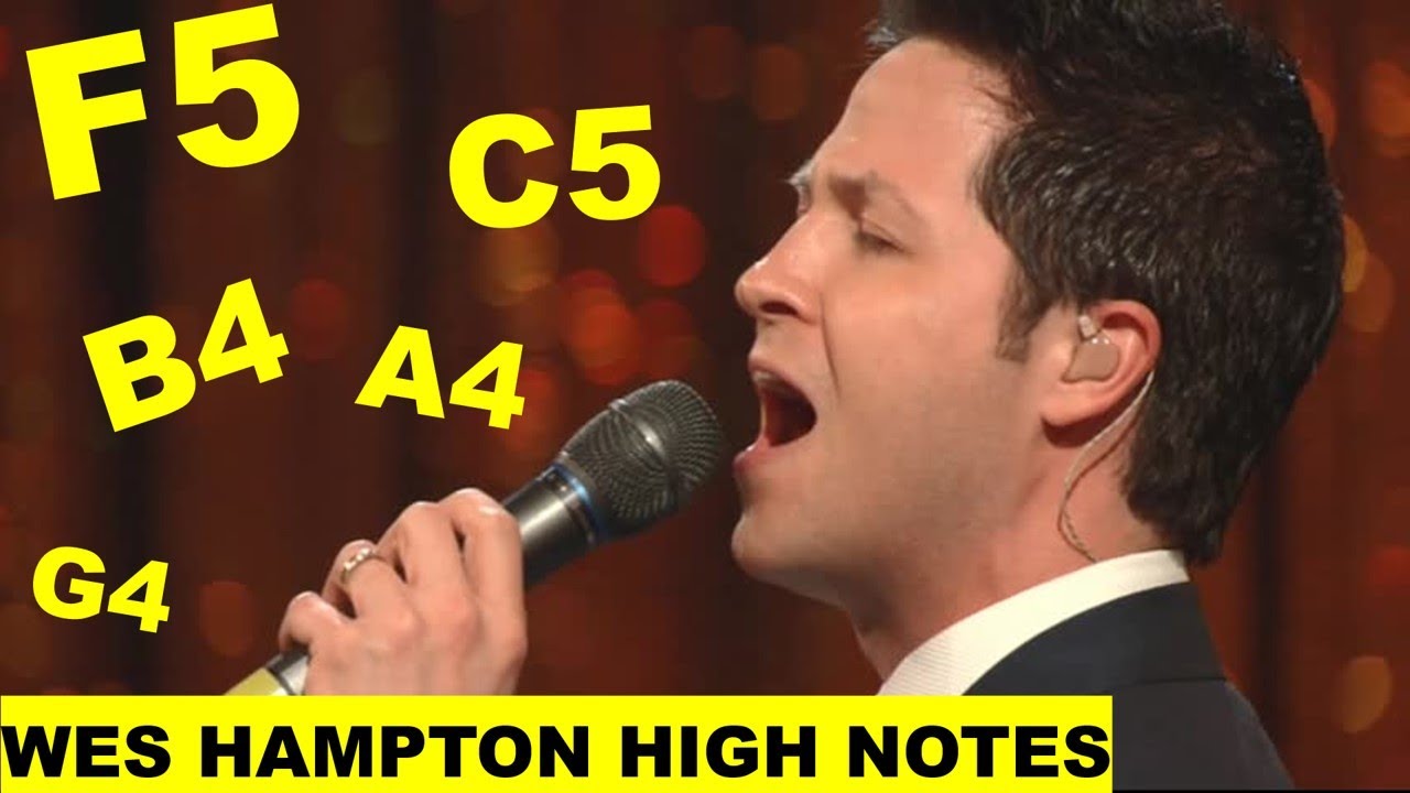 WES HAMPTON HIGH NOTES (G4 - F5)