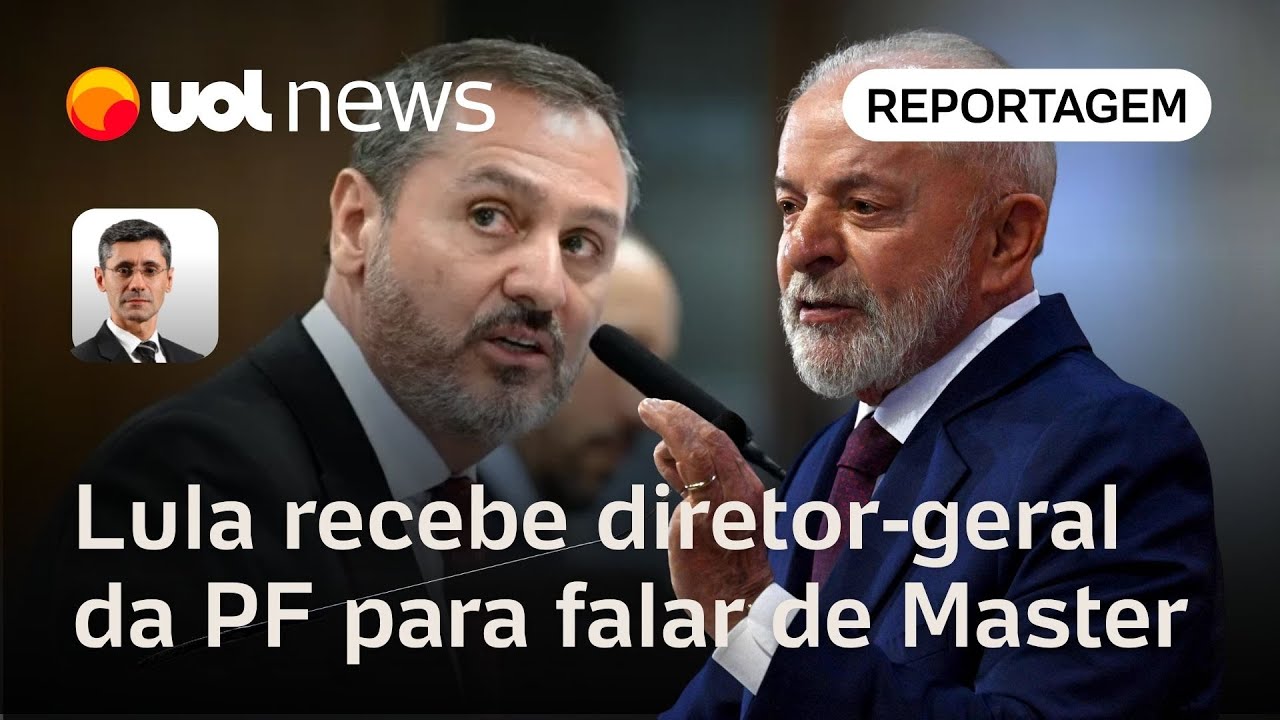 Lula recebe diretor-geral da PF para falar do caso Master; encontro será após reunião com Galípolo