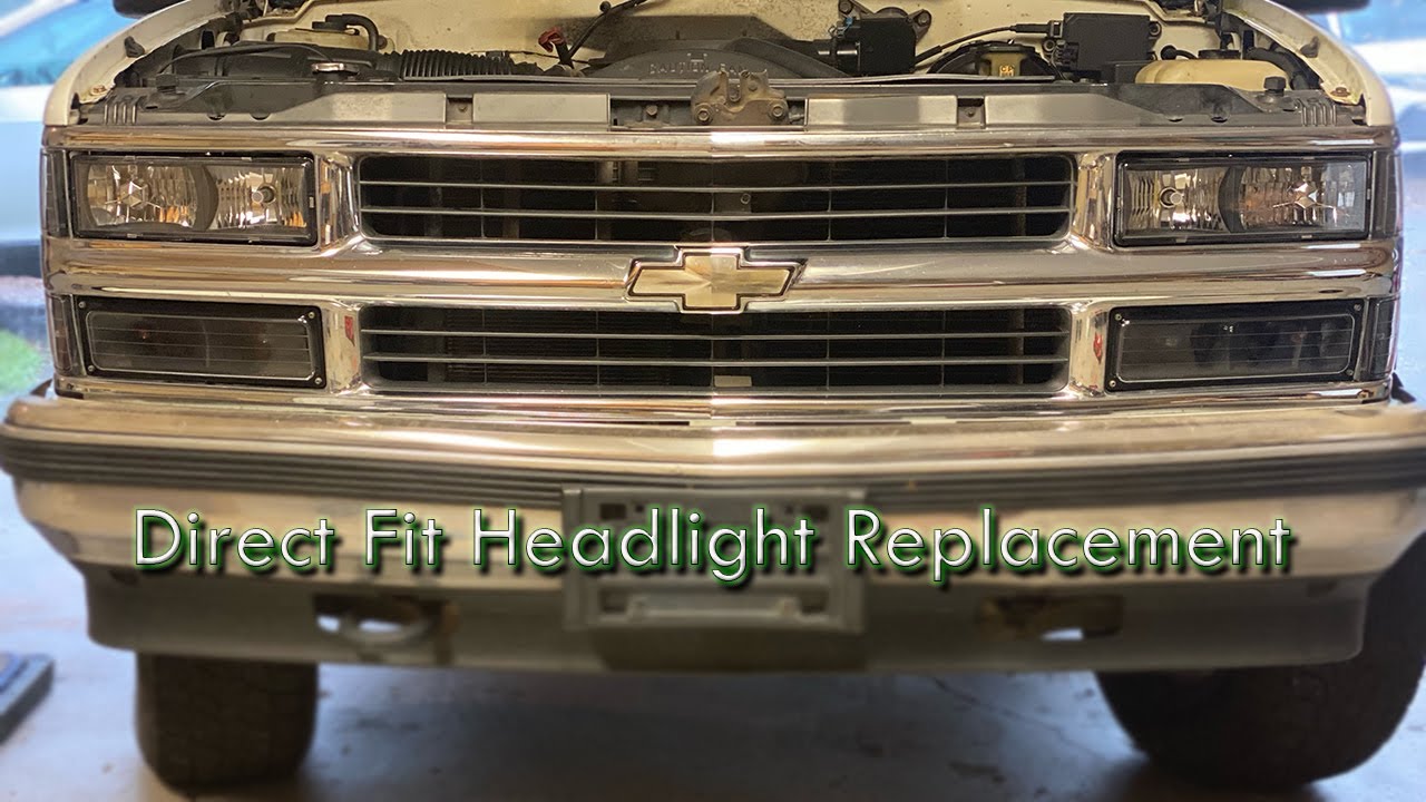 How To Replace The Headlight Housings In A 1988-1998 GMC/Chevy C/K 1500