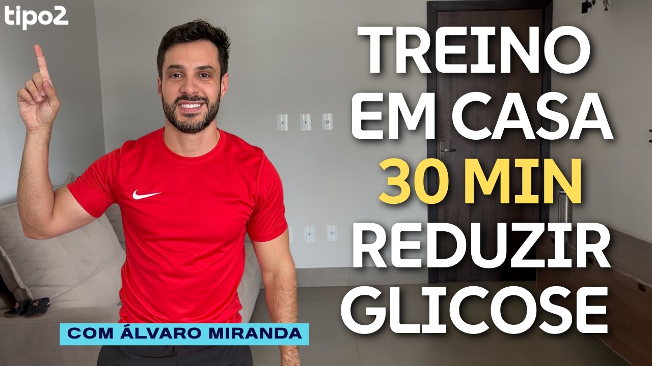 BAIXAR glicose RAPIDO | Treino que abaixa a sua glicose #diabetestipo2