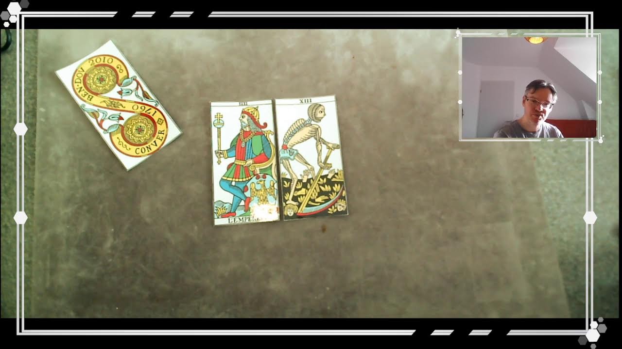 l'AIDE, l'&eacute;tude de l'association EMPEREUR / ARCANE SANS NOM du Tarot de Marseille