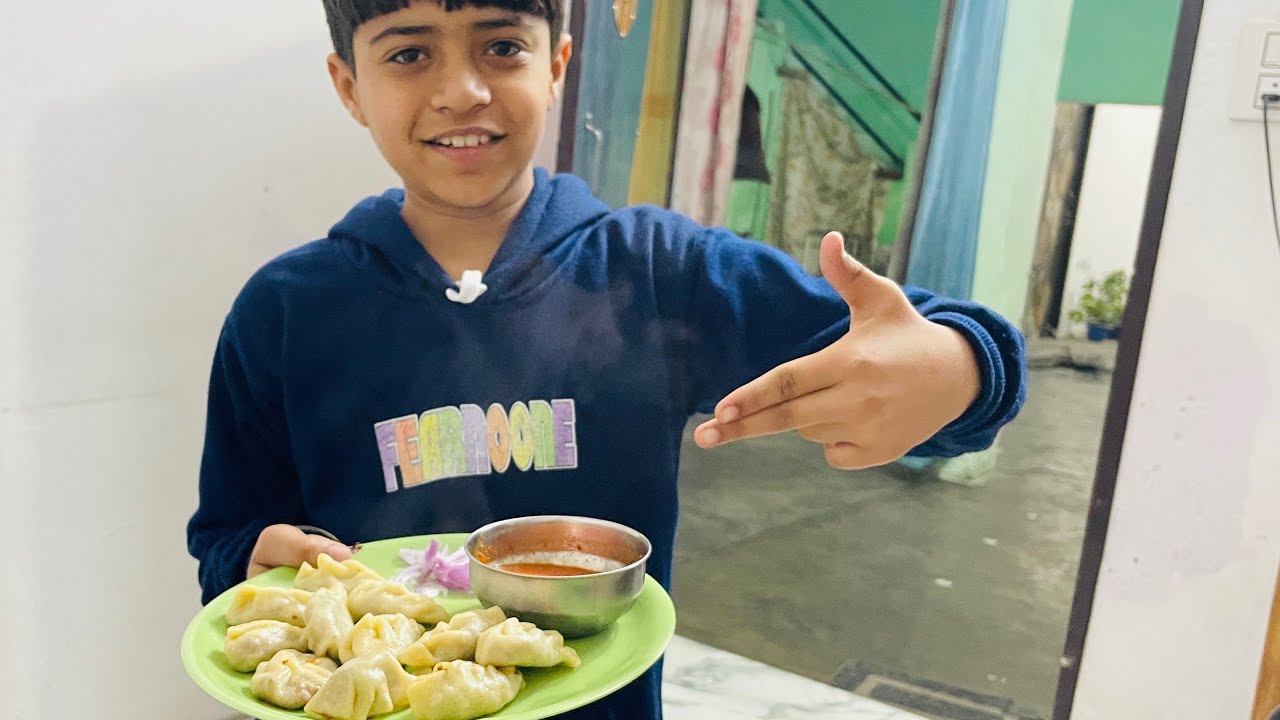 Ghar bnaye momo🥟🥟