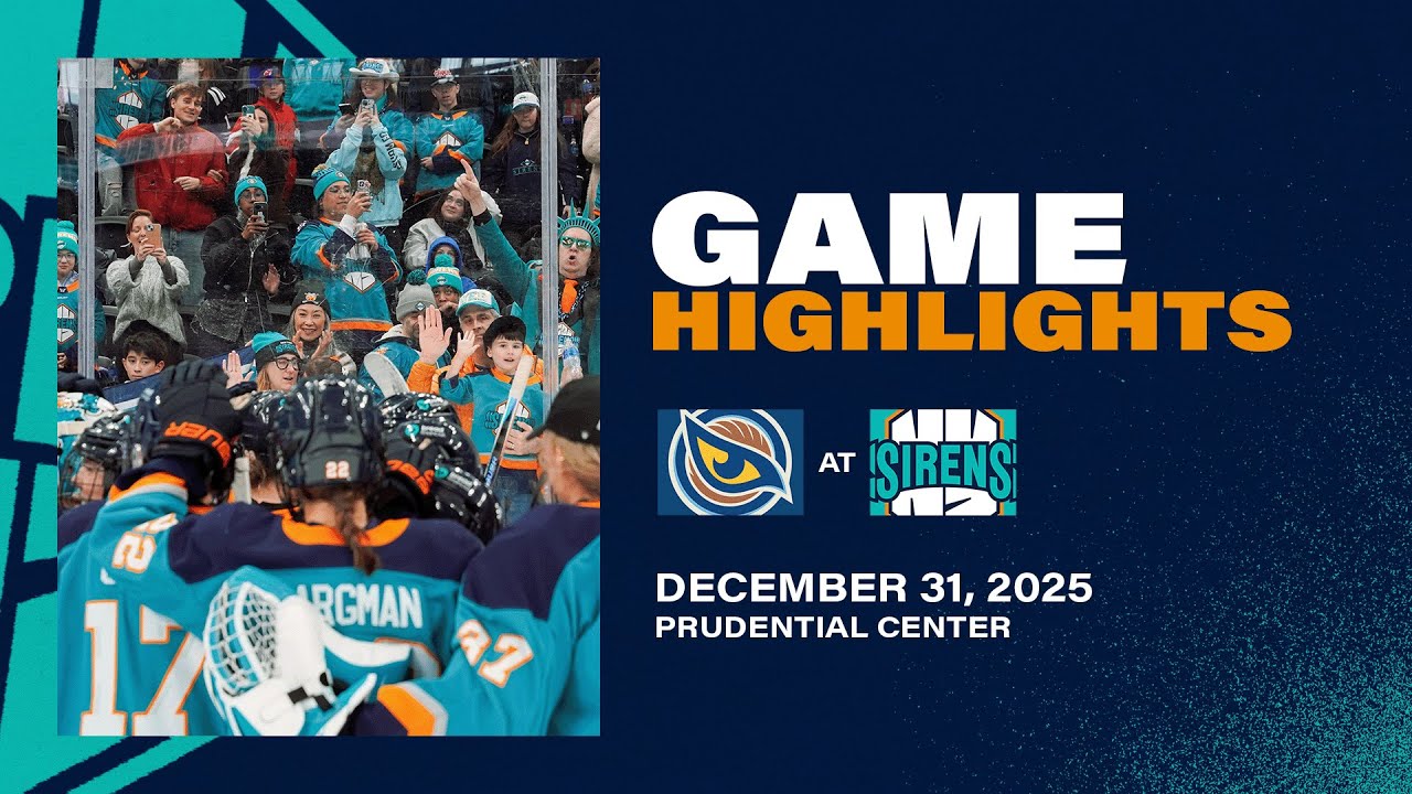 PWHL Highlights | Vancouver Goldeneyes vs. New York Sirens | December 31, 2025