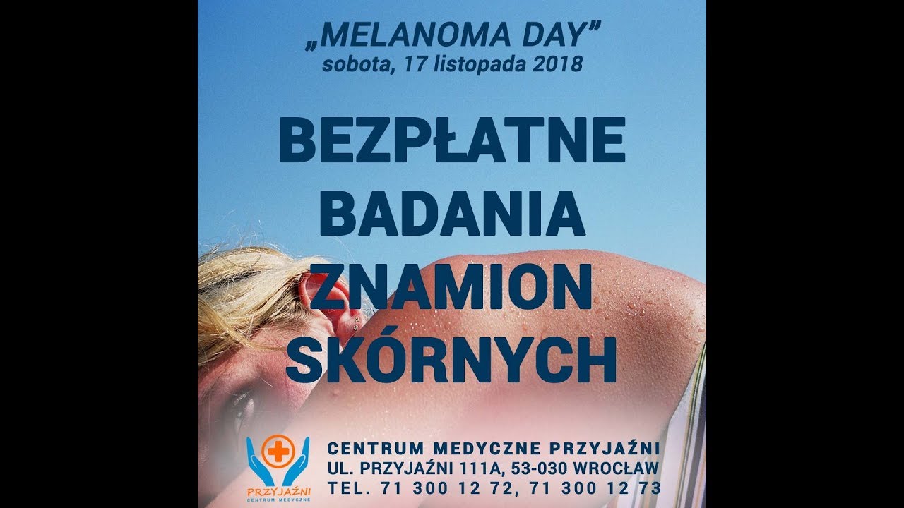 BEZPŁATNE Badania Znamion Sk&oacute;rnych: 