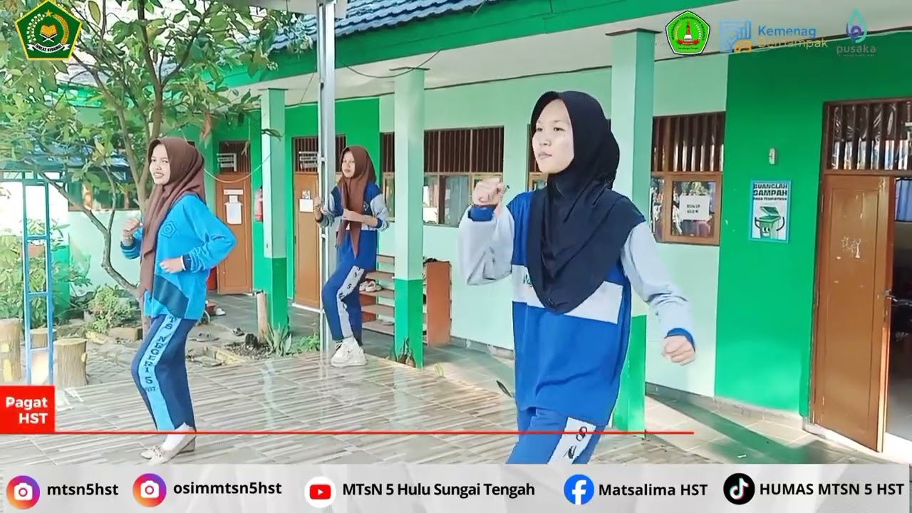 Gerak Bersama, Sehat Bersama di Jum’at Sehat MTsN 5 HST