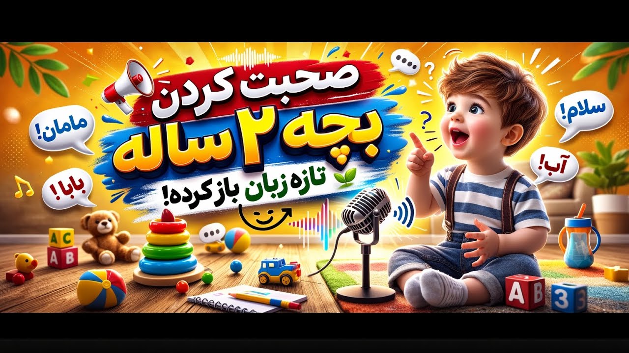 زبون باز کردن بچه 2 ساله 🥹😍 فقط خودش میفهمه چی میگه 🤣