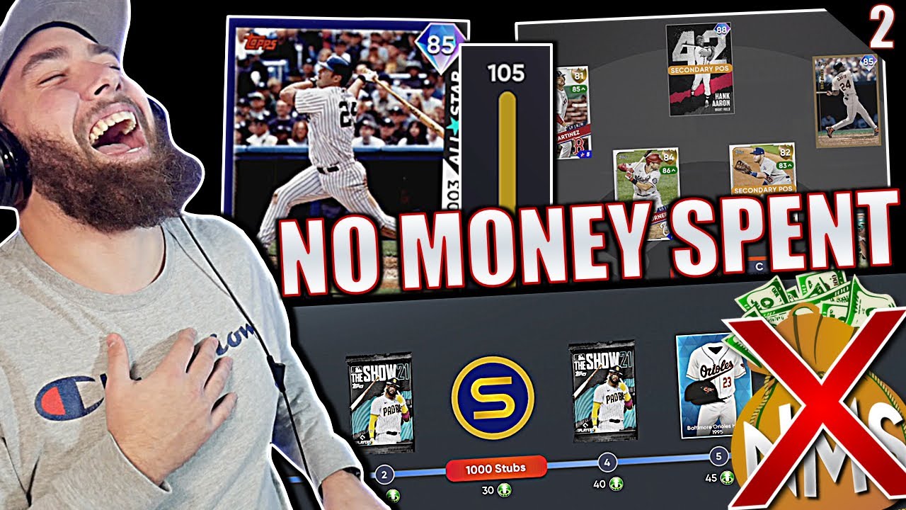 ADDING BUDGET BALLERS & FREE DIAMONDS! 1ST RANKED GAME | No Money Spent #2 MLB The Show 21
