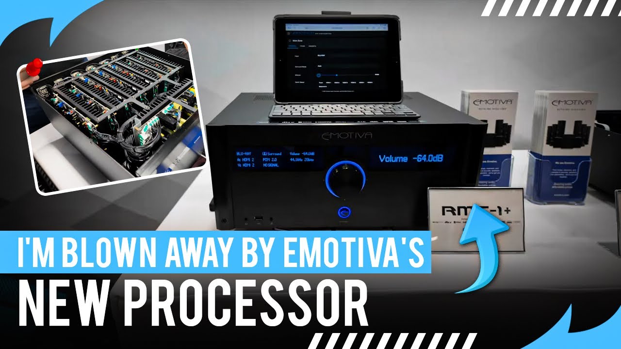I'm Blown Away by Emotiva's NEW Processor and Amps at CEDIA 2024!
