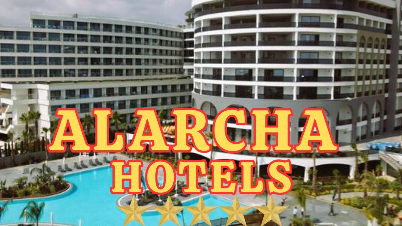 ALARCHA HOTELS & RESORT All-Inclusive 5 Sterne Strandhotel ANTALYA Vlog