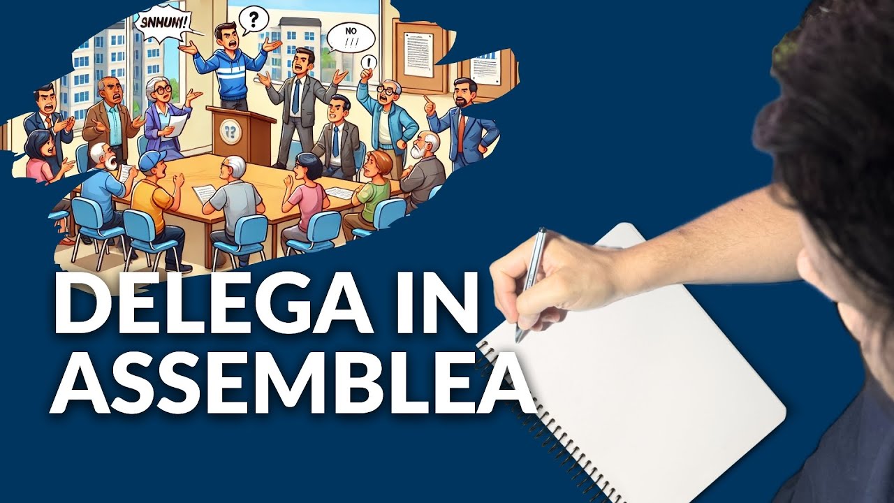 Come delegare un altro proprietario o professionista per partecipare alle assemblee condominiali