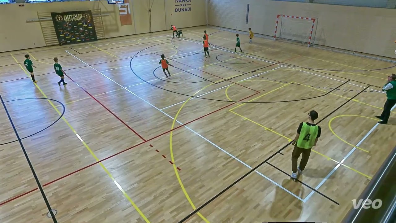MŠK ISKRA Petržalka U8 zelení vs MŠK ISKRA Petržalka U8 bieli 2-1