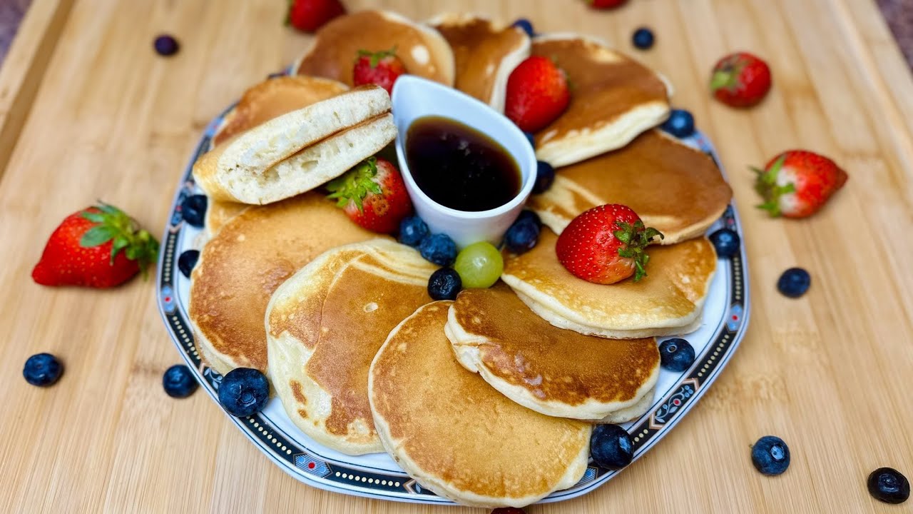 Pancakes Américains Ultra Moelleux : La recette au Babeurre Incontournable! 🥞