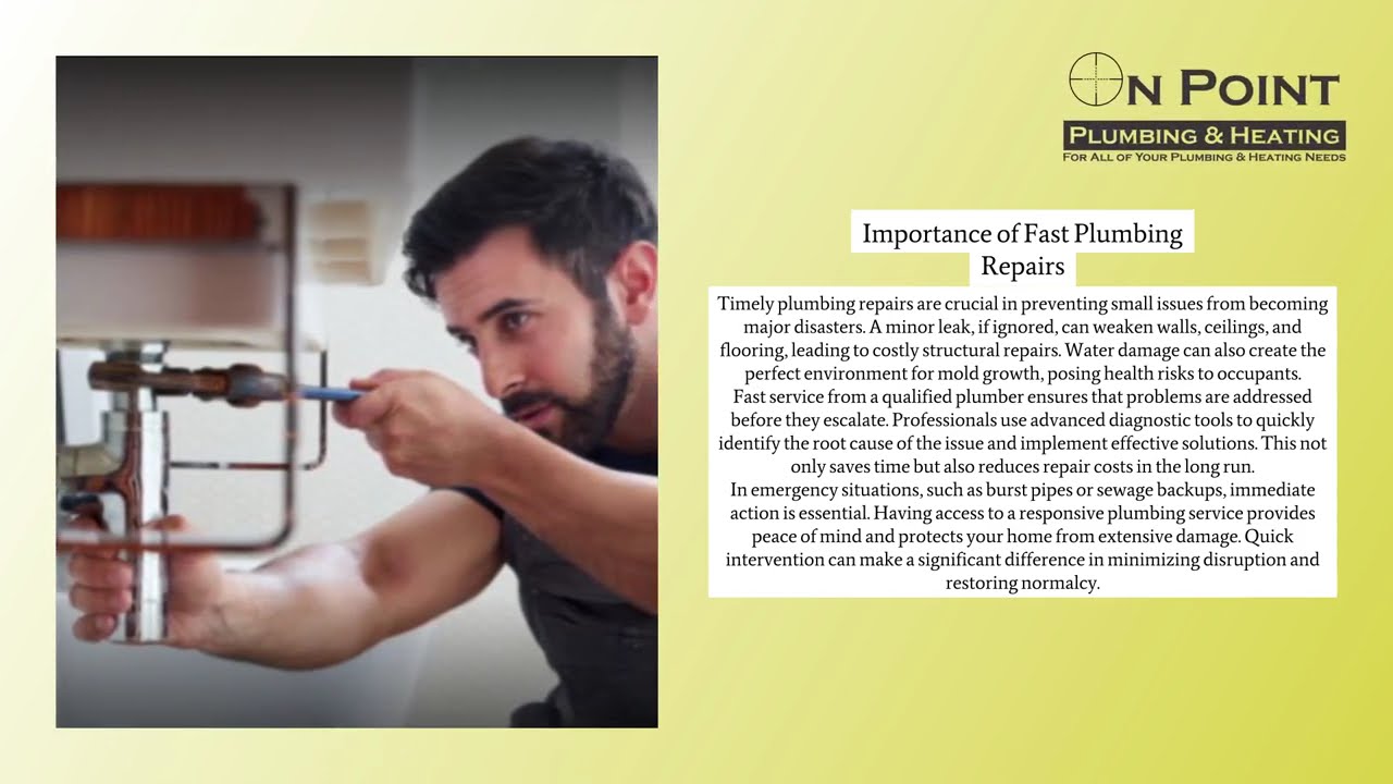 On Point Plumbing & Heating - Reliable Plumber Doylestown for Fast Home Repairs