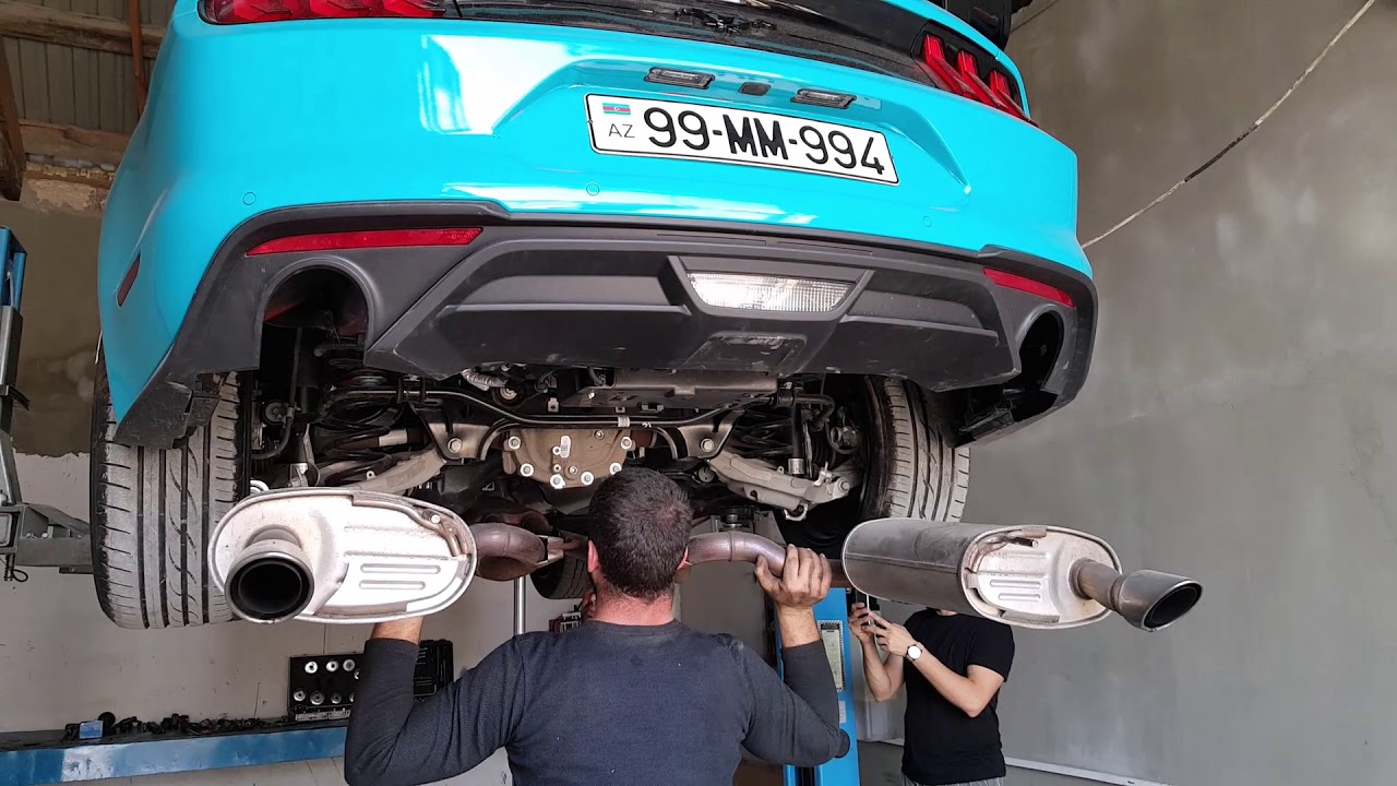 MBRP Race Catback exhaust for Mustang Ecoboost