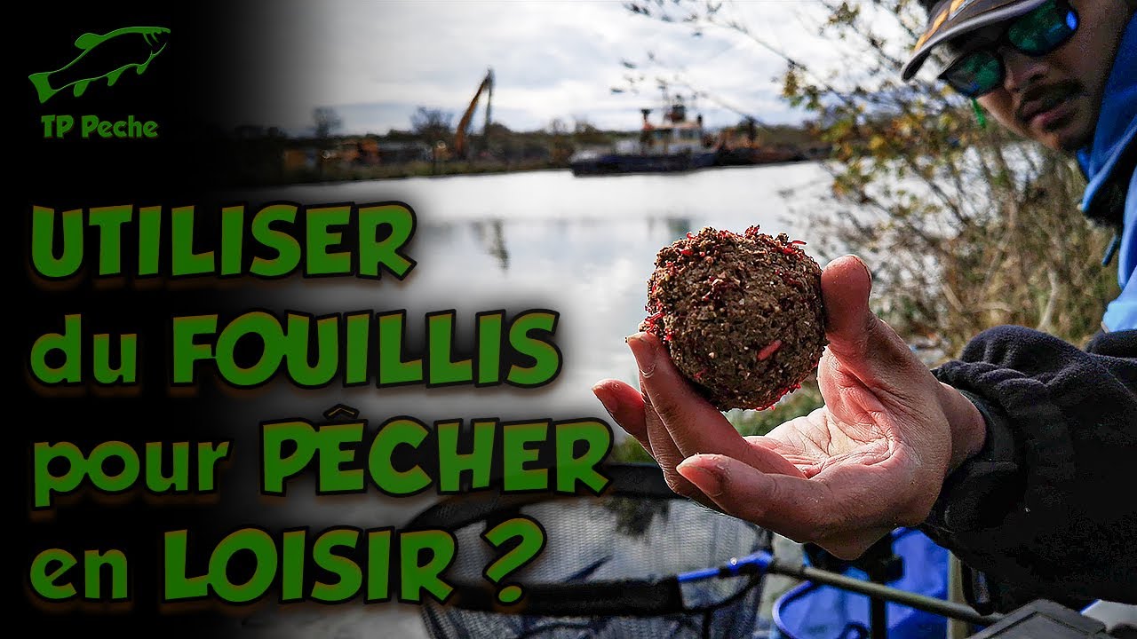 UTILISER du FOUILLIS pour une PÊCHE de LOISIR ? (ce n'était pas prévu) - PECHE au COUP en CANAL