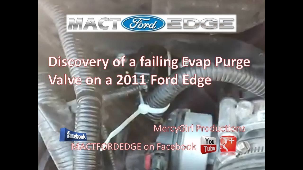 DIscovery of failing purge valve during video production at MACTFORDEDGE