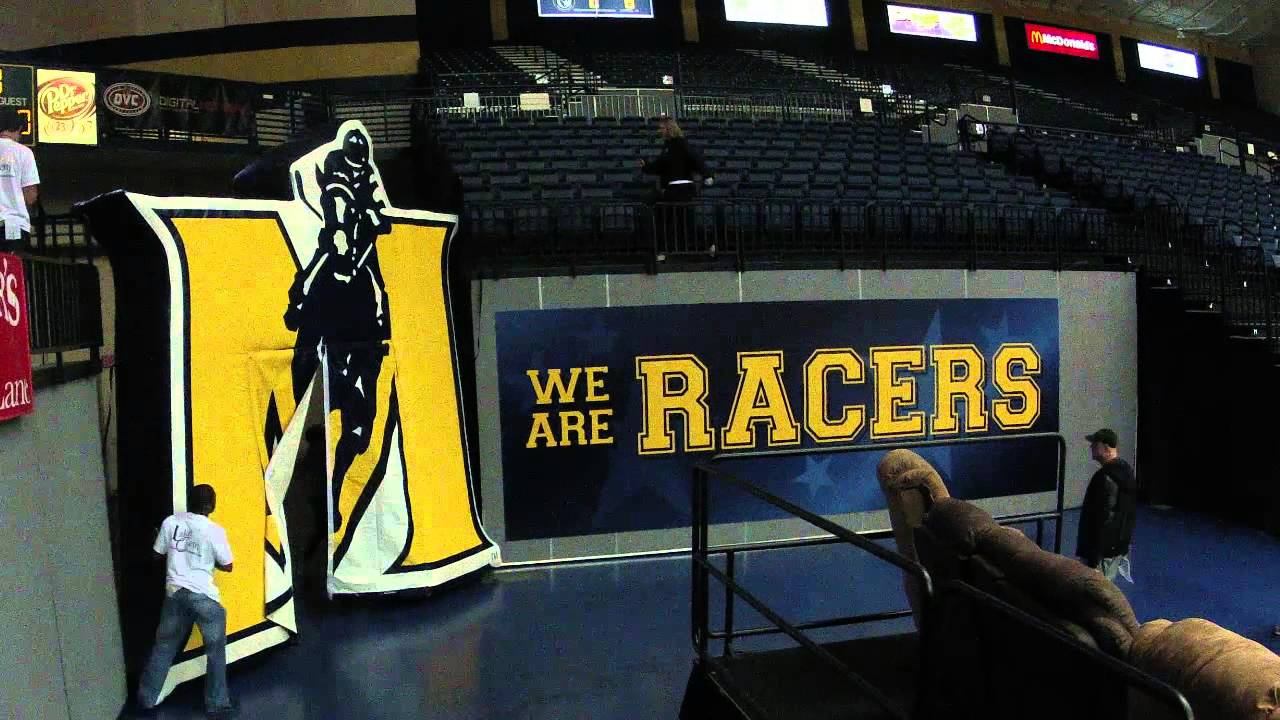 Racer Basketball- Game Day time lapse- Murray State University