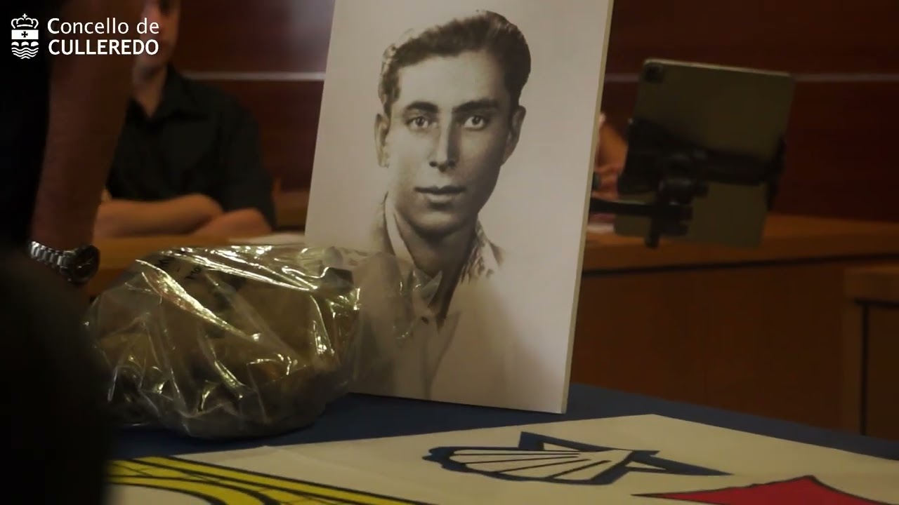 Acto de homenaxe e entrega dos corpos dos veciños José Galán Núñez e Manuel Ramiro Souto
