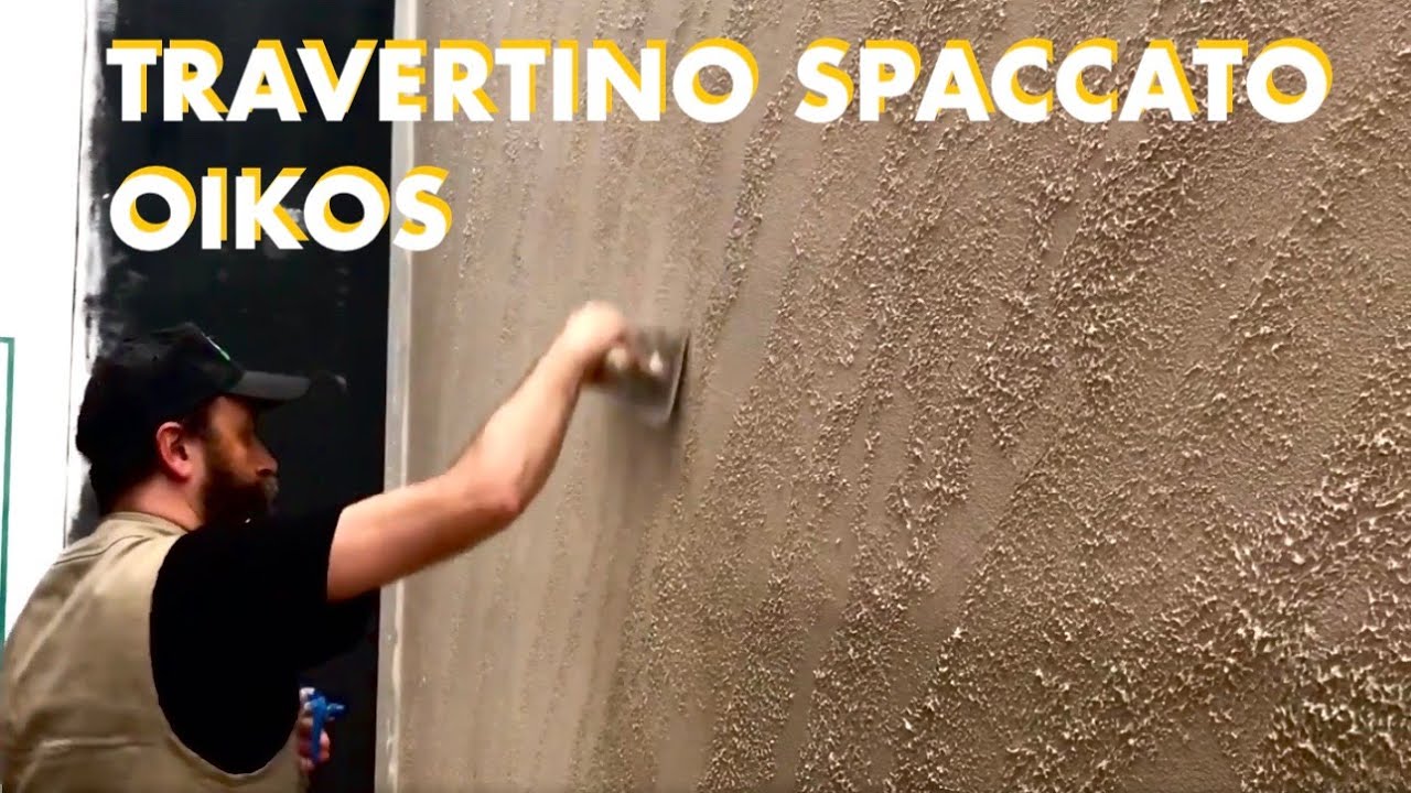 TRAVERTINO SPACCATO EN PARED