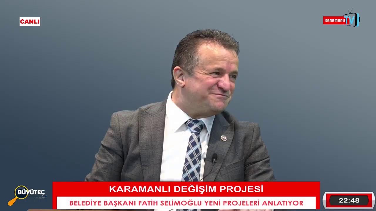 BÜYÜTEÇ - KARAMANLI BELEDİYE BAŞKANI FATİH SELİMOĞLU