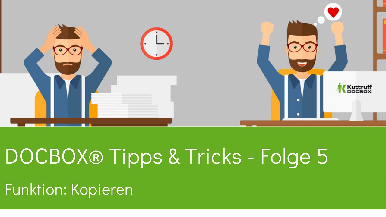 DOCBOX® DMS Tipps & Tricks: Funktion - Anleitung, um Ordnerstrukturen in DOCBOX® einfach zu kopieren