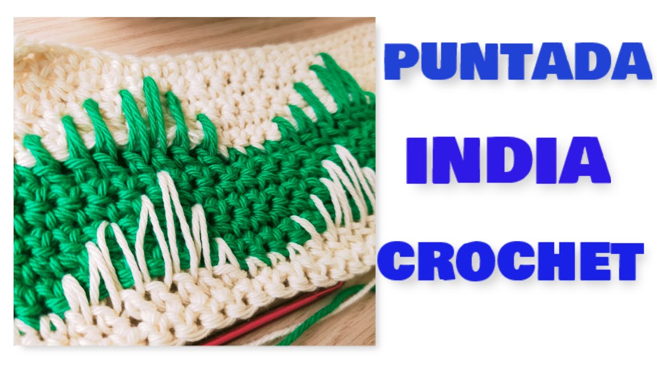 PUNTADA INDIA CROCHET