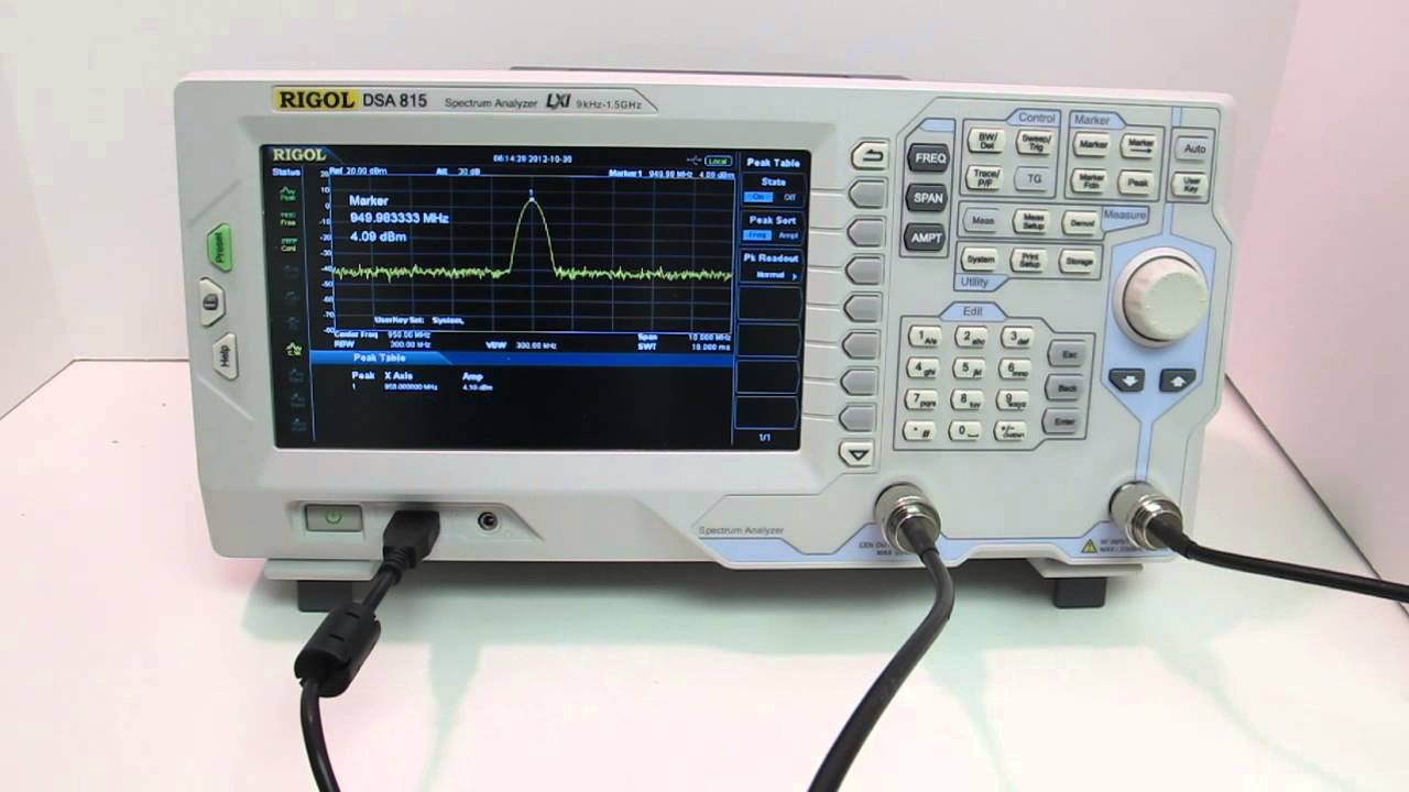 Rigol DSA-815 Spectrum Analyzer - Product Overview