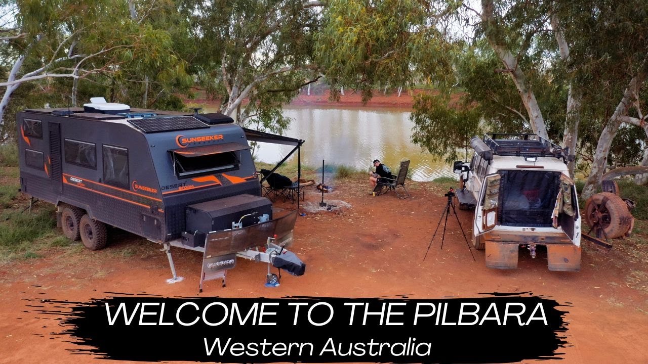 WELCOME TO THE PILBARA | WESTERN AUSTRALIA | SUNSEEKER DESERT STORM OFF ROAD CARAVAN BY TITANIUM