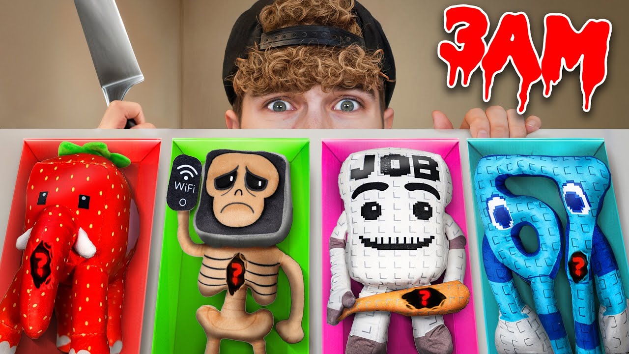 НИКОГДА НЕ РАЗРЕЗАЙ ИГРУШКИ STEAL A BRAINROT в 3 ЧАСА НОЧИ!!