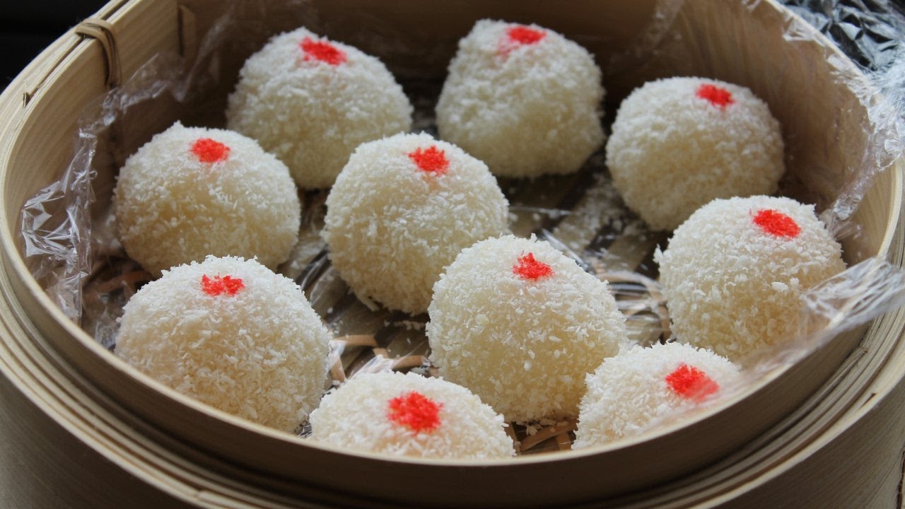 Perles de coco - 椰蓉糯米糍 : la recette traditionnelle chinoise - Cooking With Morgane