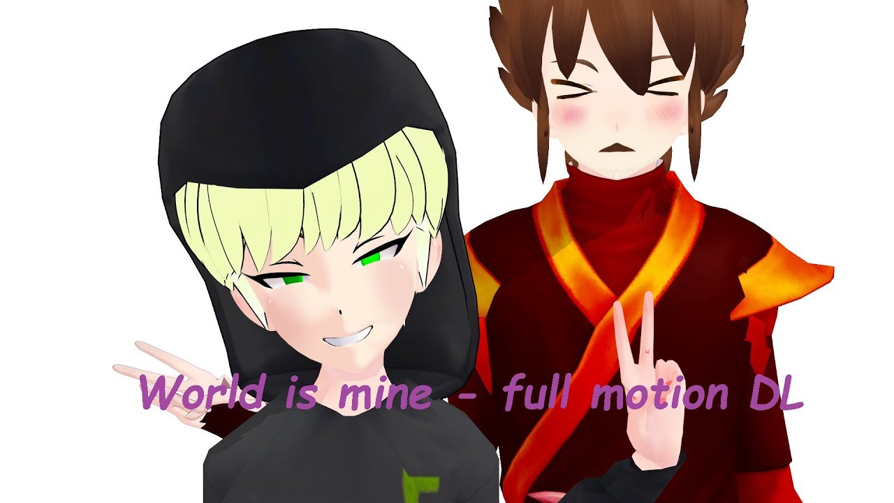 Mmd Ninjago - World is Mine Mmd PV - [All animation DL]