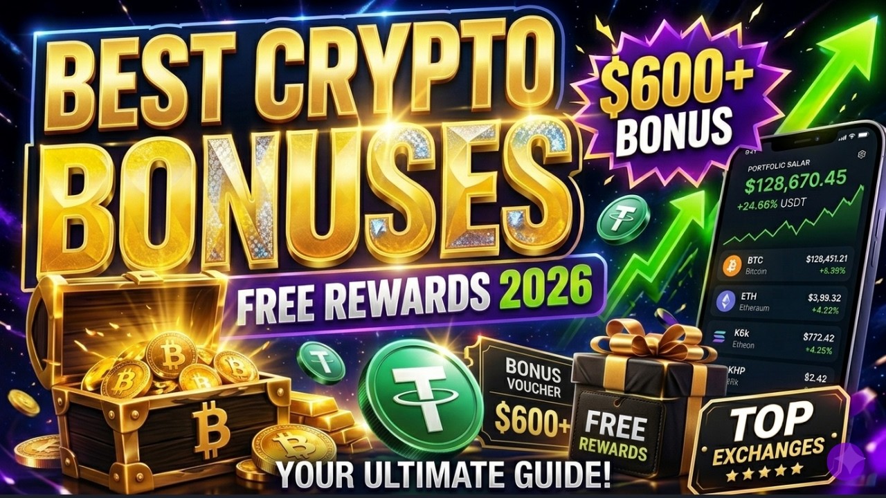Best Crypto Exchange Bonuses & Trading Competitions in 2026 (Free Rewards Guide)