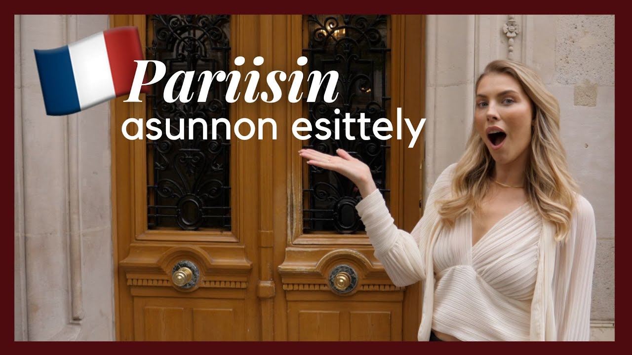 PARIISIN ASUNNON ESITTELY🏠